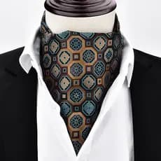 Lenço masculino Ascott cachecol terno britânico cachecol moda decote cachecol Casual Retro alta iluminação mesmo estilo
