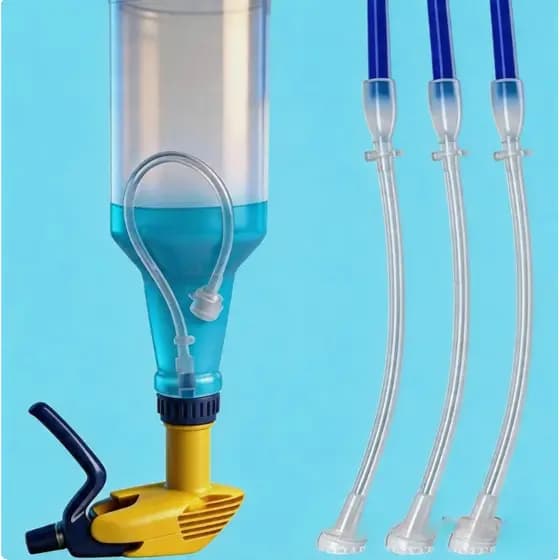 Diversão portátil transfronteiriça prática 360° Adaptador de garrafa de spray Adaptador Universal para garrafa de spray