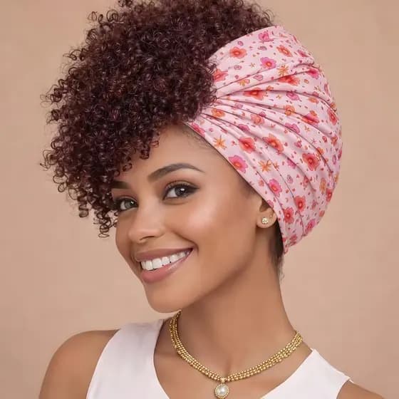 Cross-Border bandana novo produto bandana encaracolado abacaxi bandana senhoras encaracolado abacaxi bandana