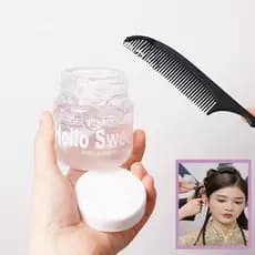 Gel creme de cabelo geléia gel fragmentado cabelo arrumado maquiagem estilo cera cabelo hidratante creme de cabelo 500ml