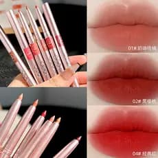 Delineador labial genuíno oficial esculpido à prova d'água lápis labial contorno preciso formato labial de longa duração
