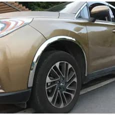 Zhongtai T300 T600T700T500 aço inoxidável resistente a riscos decorativo tira brilhante roda sobrancelha aro zero @-