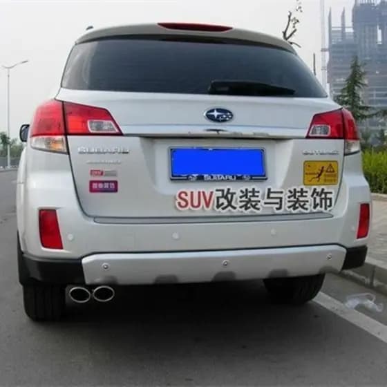 Subaru 11 Modelos Tubo de Escape Aohu/2012 Novo Tubo Traseiro Aohu/Aoroa Cauda Aohu (Tubo Duplo Modificado)