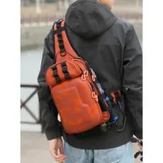 26 novo estilo saco de isca mensageiro pequena mochila multifuncional dedicado equitação à prova dwaterproof água armaze