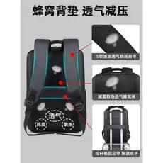 Bolsa para Laptop mochila de negócios bolsa escolar de estudante de grande capacidade adequada para revolução mecânica J