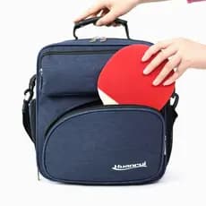 Nova bolsa esportiva para tênis de mesa, mochila de grande capacidade, bolsa de ombro multifuncional para raquete de tên