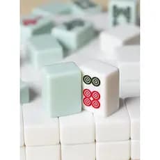 Cor Jade Máquina Elétrica Totalmente Automática de Quatro Portas Máquina Mahjong Marca Magnética Dedicada Primeira Class
