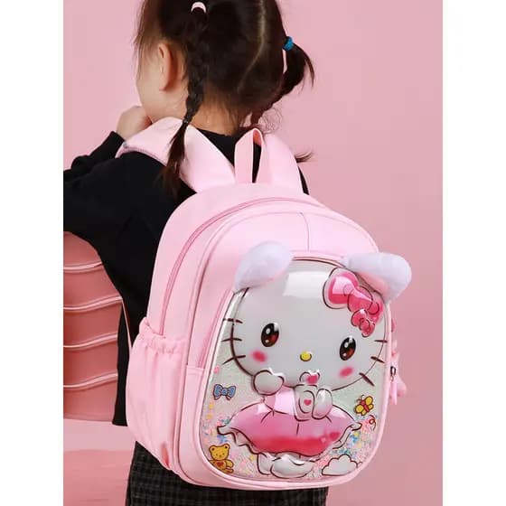 Pré-escolar educação precoce jardim de infância pequena classe luz pequena EVA casca dura princesa Elsa bebê menina KT g