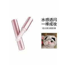[Novo produto] Luo Xiaoman Liuguang Jelly Eyeshadow Stick Highlighter Brilho de água de longa duração Um creme multifunc