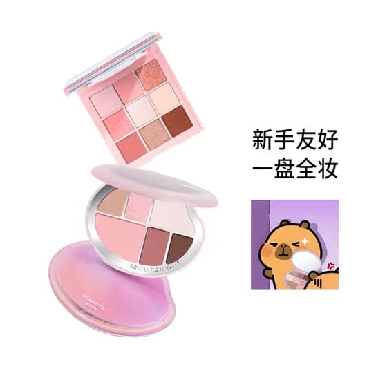 [Novo produto] RMT RMT Highlighter Contouring Palette Sombra de nove cores Marcador Contorno Superfície Paleta abrangent