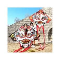 Kite Grande Extra Grande Extra Grande Adulto Dedicado Alto Valor 2026 Novo Estilo Gigante Nacional Moderno Leão Desperta