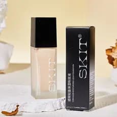 SKIT Base líquida controle de óleo corretivo fundação hidratante BB creme genuíno feminino iluminando maquiagem Primer B