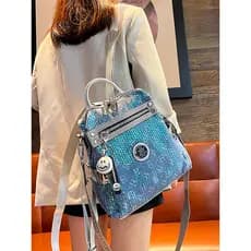 França MKCLACK moda mochila 2025 verão lantejoulas pode única mochila de viagem lazer saco do mensageiro
