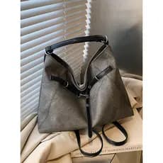 França MKCLACK Commuter sacola grande capacidade 2025 primavera Casual de um ombro mensageiro bolsa de três propósitos m