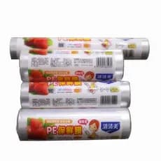 Qingqingmei envoltório plástico para alimentos, envoltório plástico tipo engrossado, geladeira, forno de micro-ondas, de