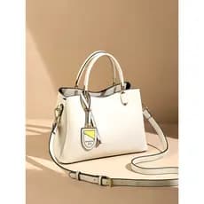 Grande capacidade saco feminino 2025 novo estilo de couro genuíno bolsa feminina Commuter sacola feminina primavera verã