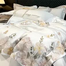 High-End sentimento classe A Lenzing Tencel conjunto de quatro peças verão colcha capa nu dormir gelo seda seda luz esti