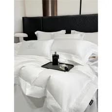 High-End estilo Hotel classe A algodão de pelúcia conjunto de quatro peças oco colcha capa de algodão puro folha de cama