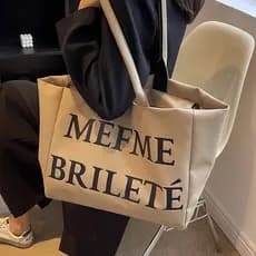 Hong Kong IT.COLATE Grande Capacidade Simples Carta Sacola Feminina Casual Commuter Estudante Classe Bolsa de Ombro