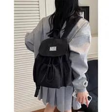 Hong Kong IT.COLATE Mochila de pano de Nylon 2025 Verão All-Match Mochila de estudante Bolsa de escalada de viagem de gr