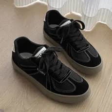 2025 novo estilo sapatos masculinos baixo-Top camurça sapatos de lona masculino All-Match rua tênis de treinamento alemã