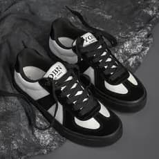 2025 outono novo estilo sapatos de treinamento alemão masculino versão coreana All-Match tênis casuais masculino estudan