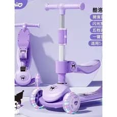 Scooter infantil dois em um pode montar pode andar de crianças de 1 a 3 anos de idade, meninos e meninas, scooter com Pe