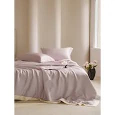 Estilo de luxo leve classe A 60 Lenzing Tencel Summer Cool Quilt Conjunto de quatro peças Lavável à máquina Colcha de ar