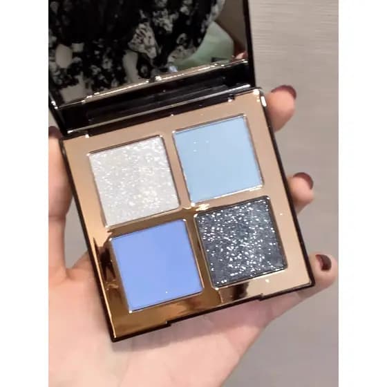 Paleta multifuncional para bochechas, lantejoulas foscas, pó de sete cores, contorno delicado, sombra, Blush, tudo em um