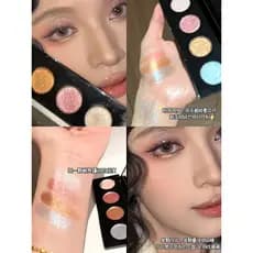 CHIMAERA Galaxy Limited Paleta de sombras de quatro cores Cowherd Weaver Girl Diamond Palette Highlighter Paleta abrange