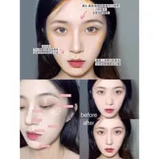 Li Jiaqi recomenda bastão de contorno líquido para modificar o contorno do rosto, sombra densa para nariz, contorno trid