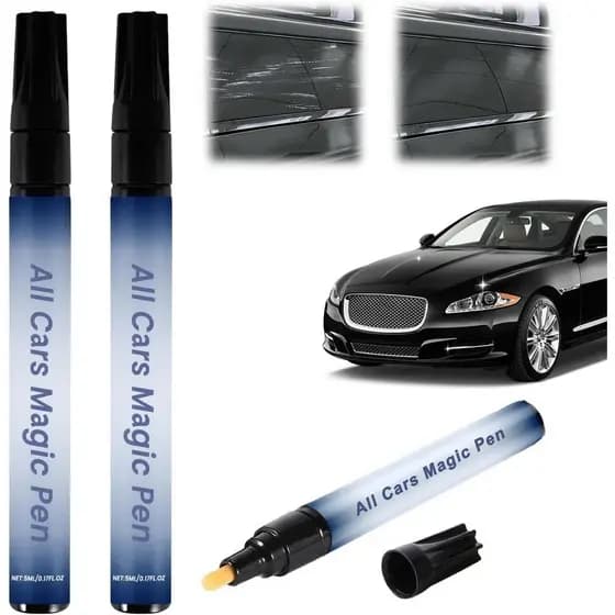 2 Canetas Mágicas para Todos os Carros - Caneta Mágica para Arranhões em Carros, Conjunto de Canetas para Reparação de A