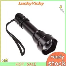 Lanterna de Visão Noturna com Zoom UF-T20 OSRAM Cree Infravermelho IR 850nm