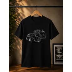 Camisetas Masculinas, Camisa Adulto, Camisetas Carros Antigos, Fusca, Dia a Dia, Camiseta Algodão