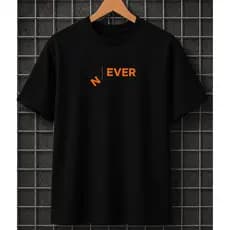 Camisetas Masculinas N'ever Adulto - Camiseta Premium 100% Algodão / Estilo, Moderno e Conforto