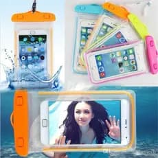 Capa Bolsa A Prova Dágua Impermeável Universal Para Celular Vazamento De Água