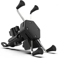 Suporte de celular para moto modelo garra com carregador.