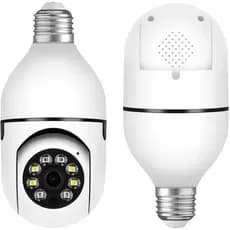 Câmera de Segurança WiFi 5GHz + 2.4GHz 360° Full HD à Prova D'Água com Visão Noturna Colorida