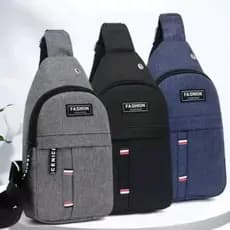 Bolsa Shoulder Bag Unissex De Peito Transversal Tiracolo Pochete Impermeável