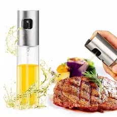 Garrafa spray, borrifador de vidro, óleo e vinagre, itens essenciais de cozinha, promoção