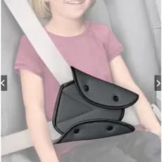 Suporte Posicionador Ajustador Cinto Segurança Infantil Para Conforto Viagens Carro