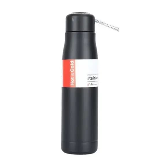 Garrafa Térmica Squeeze Inox 550ml Vedação Quente/ Frio