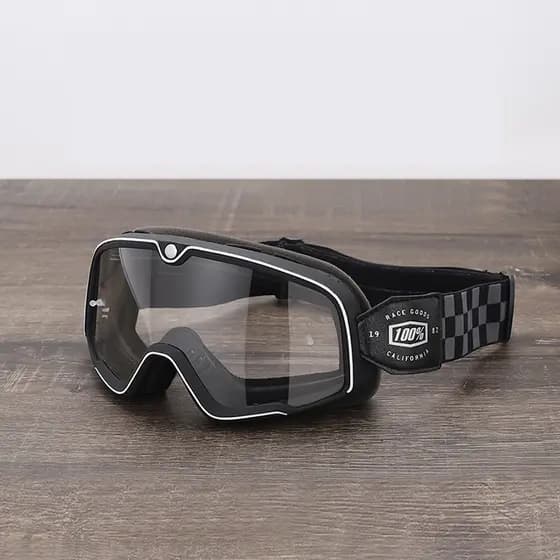 Óculos de motocicleta retro 100% Barstow para off-road, UV400, unissex, capacete esportivo para motocicleta off-road MDN