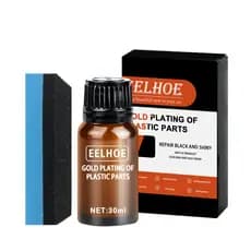 EELHOE Líquido de revestimento de cristal de plástico para carro (conjunto de 30ml) Agente de remodelação de plástico In