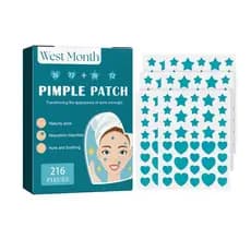 West mês hidrogel acne remendo reparação acne limpeza invisível respirável à prova dwaterproof água acne limpeza correti