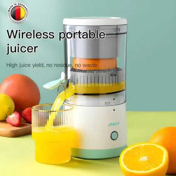 [Design Compacto] 🍊【Juice Maker】 Espremedor Portátil USB/Liquidificador Mini/Copo Recarregável para Viagem