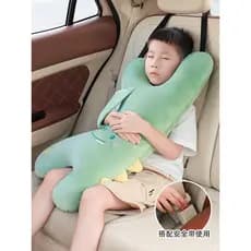 Travesseiro de carro travesseiro de carro das crianças dormir ferramenta útil bonito traseiro travesseiro de carro par d