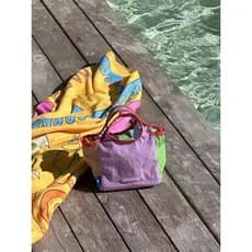 Yiyang Mini Bolsa Mensageiro Singapura Mesmo Estilo Bolsa Nicho Design All-Match Bolsa de Lona Bolsa Dopamina
