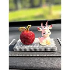 2026 novo estilo All-Way seguro decorações de carro ornamentos Apple High-End feminino Interior Console central decoraçã