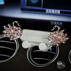 Novo influenciador suporte do carro saída de ar gravidade suporte de navegação do carro prático High-End feminino Interi